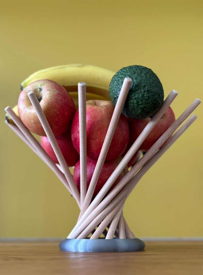 Obstschale Dekoschale steckbaren Schale gefüllt mit Früchten